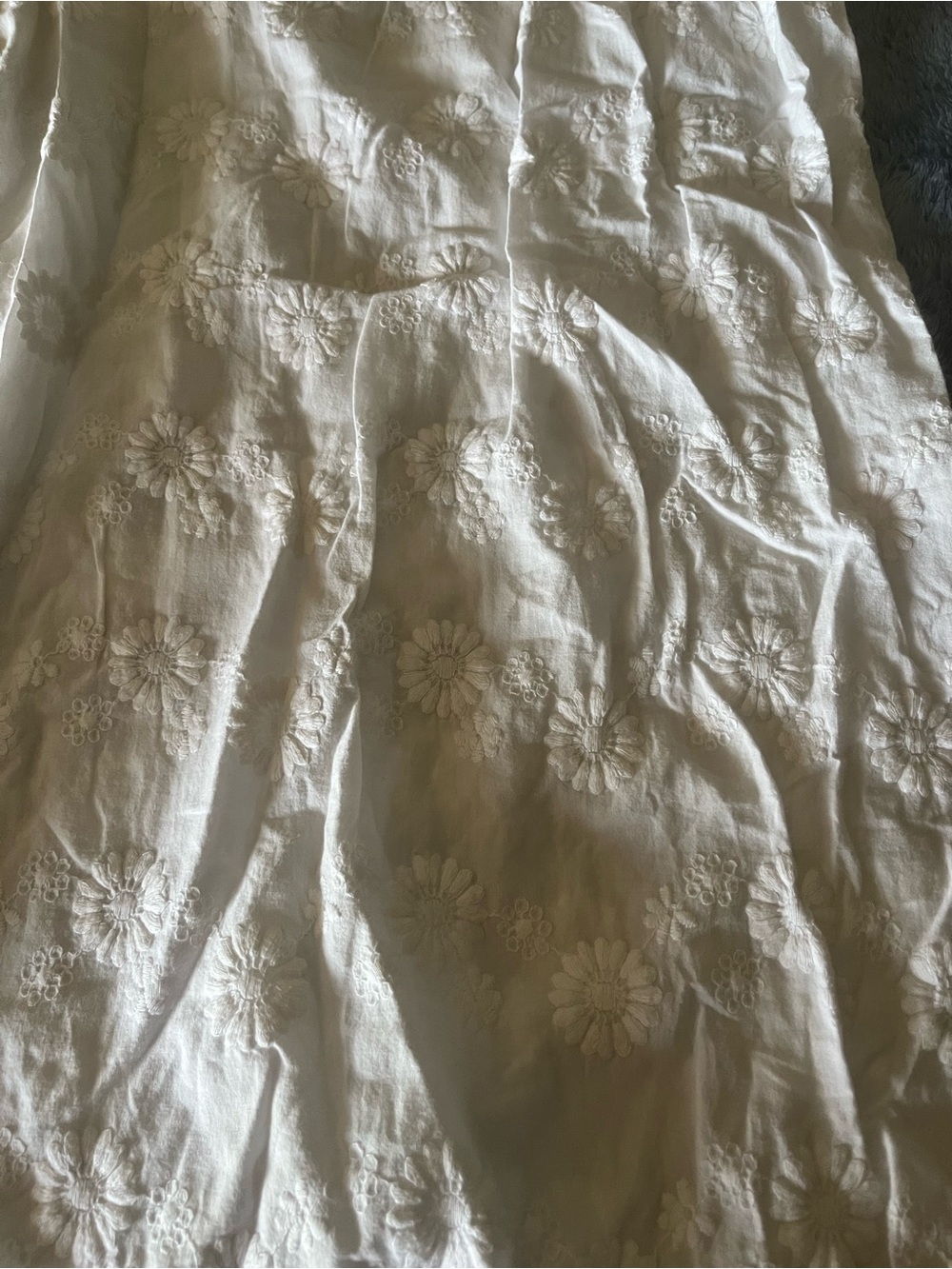 Free People White Wide-Leg Linen Jumpsuit - Picture 2 of 6